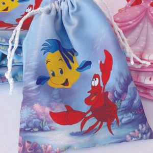 Bolsa 18×24 Sebastian y Flounder (Ideal para cumpleaños)