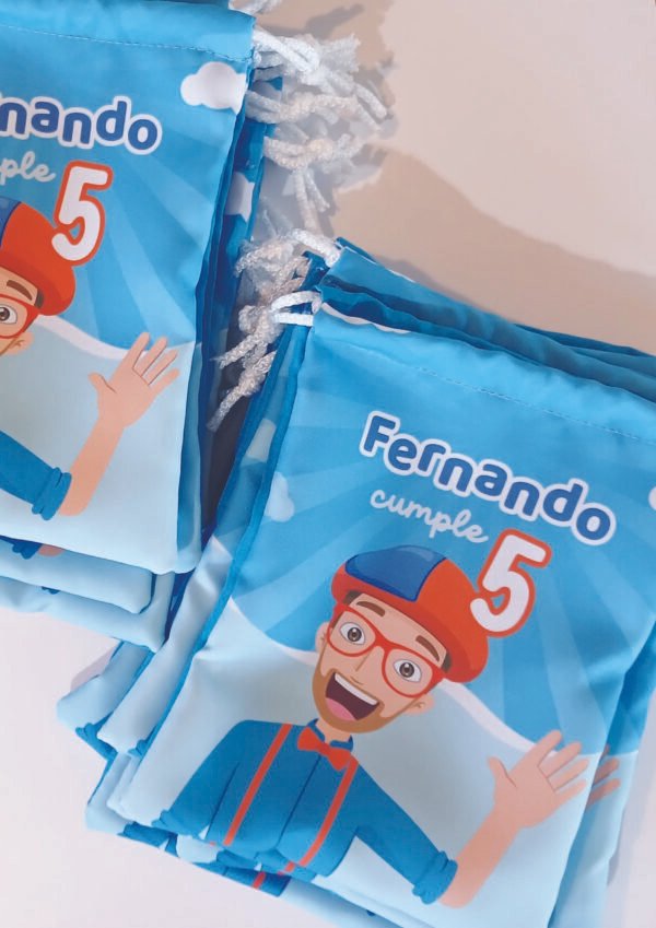 Bolsa 18×24 Blippi (Ideal para cumpleaños)
