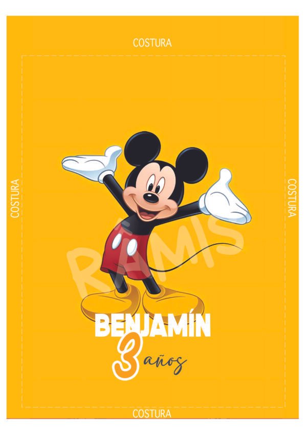Bolsa 18×24 Mickey Mouse (Ideal para cumpleaños)