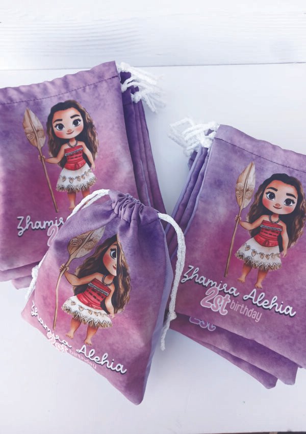 Bolsa 18×24 Moana (Ideal para cumpleaños)