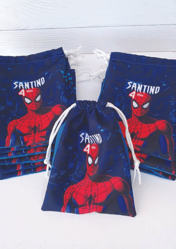 Bolsa 18×24 Spiderman (Ideal para cumpleaños)