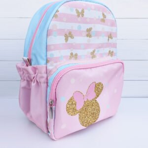 Mochila G (grande) Minnie rosada